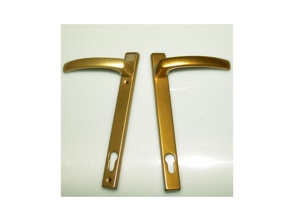 Klika RN oboustranná bronz F4