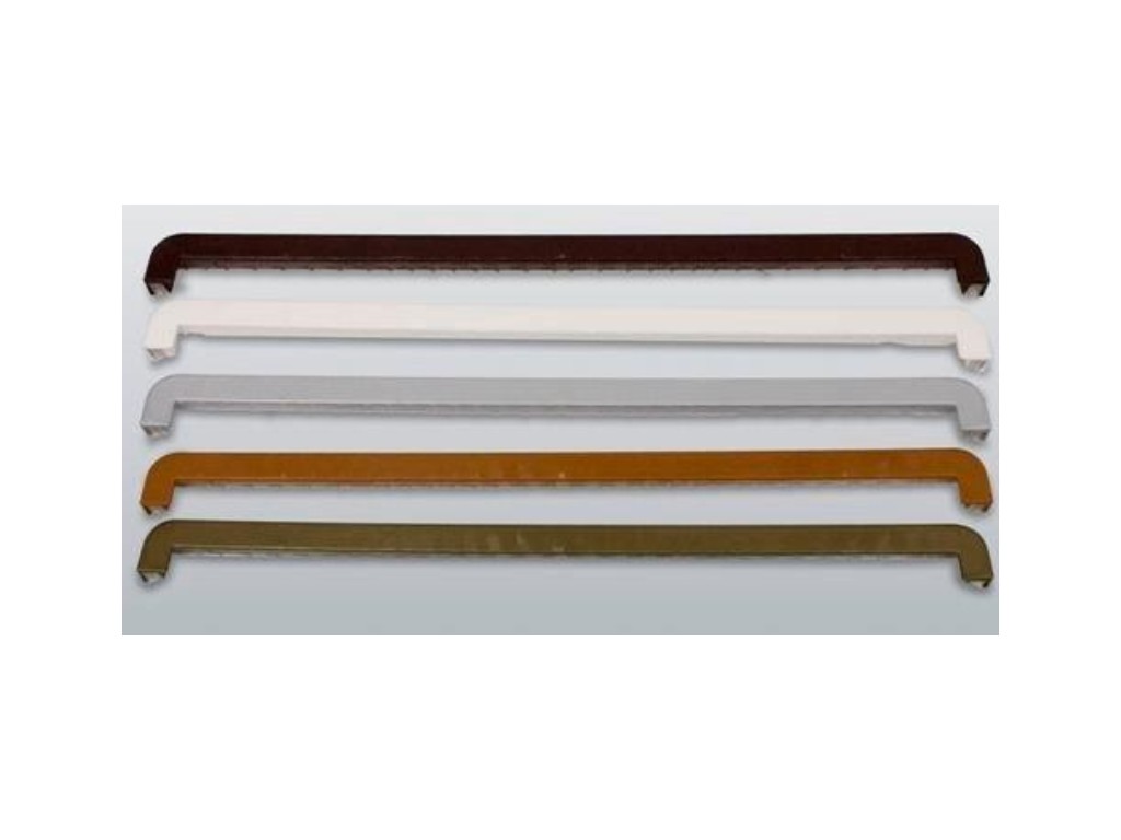 Bočnice PVC k AL par. bílá obounosá