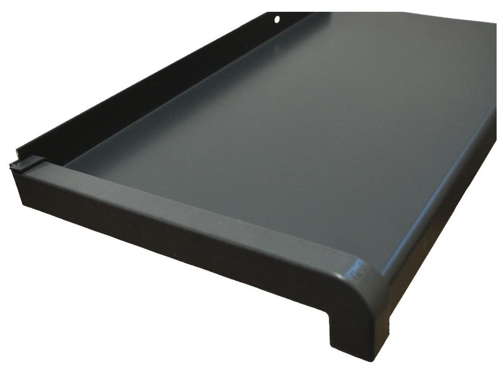 Parapet AL RAL 7016 Antracit na míru hloubka 260 mm