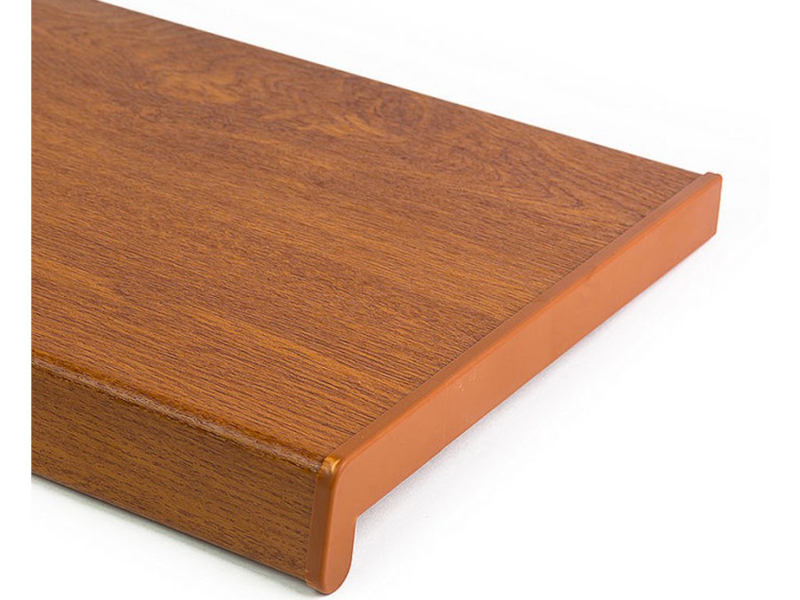 Parapet PVC ZLATÝ DUB na míru 200 mm