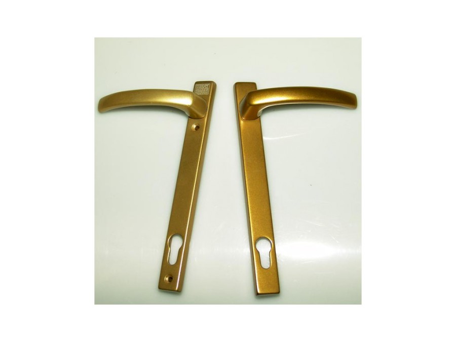 Klika RN oboustranná bronz F4