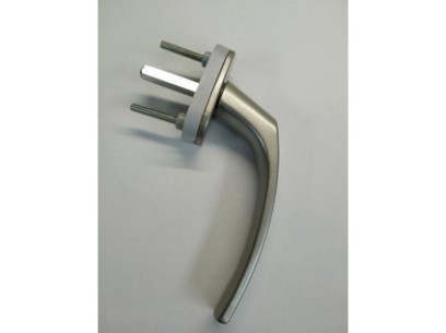 Klika okenní stříbrná