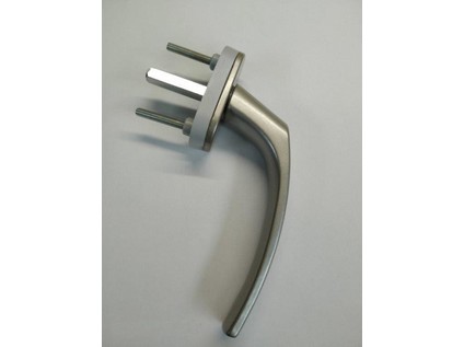 Klika okenní stříbrná