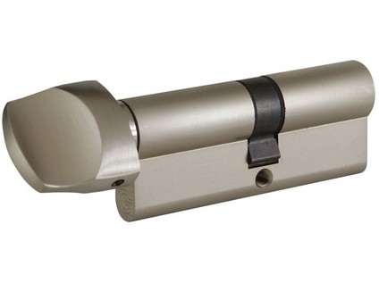 Zámková vložka G330 K40x65,5 klíčů, BT3 knoflík stříbrný