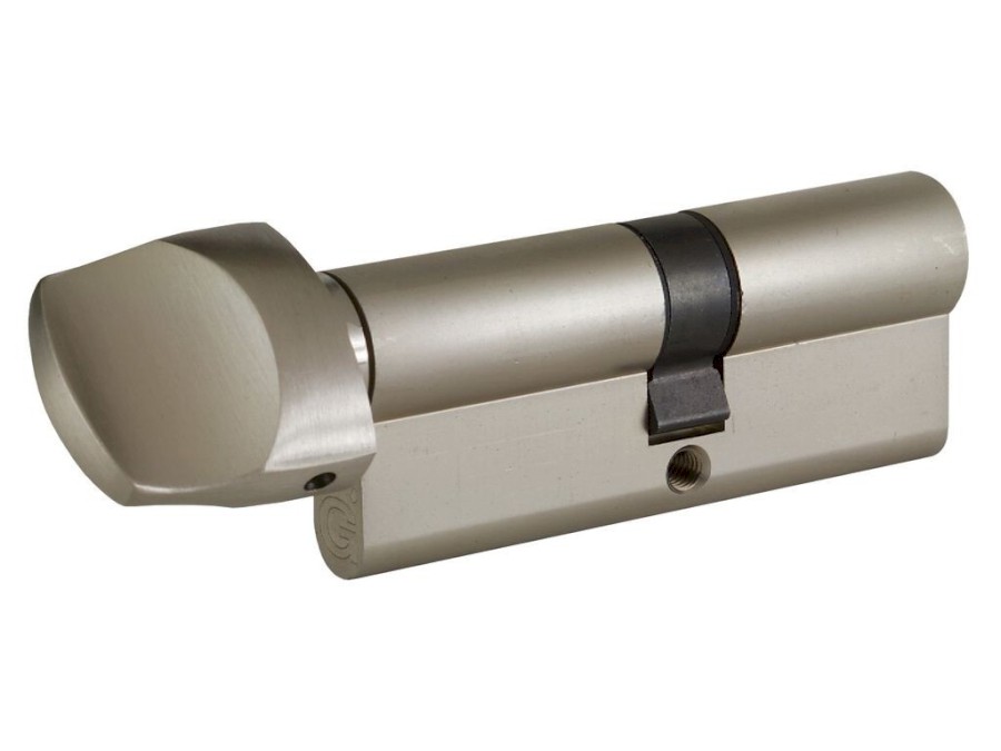 Zámková vložka G330 K40x65,5 klíčů, BT3 knoflík stříbrný